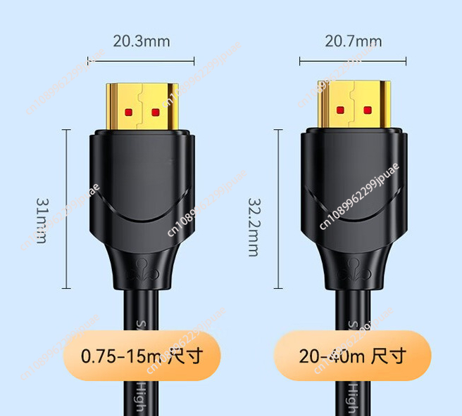 Hdmi Cable - Zuurstofvrij koper HDMI IIS-kabel I2S-audiosignaalkabel 0,5
