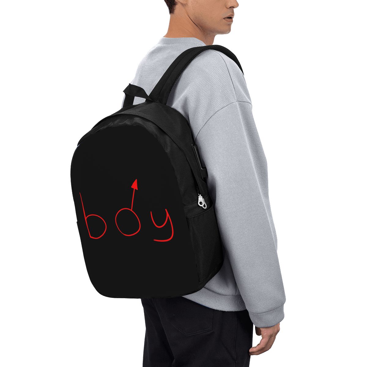 Laptop Bag - Boymoder Hoed en shirt Rugzak Reisnotebooktas
