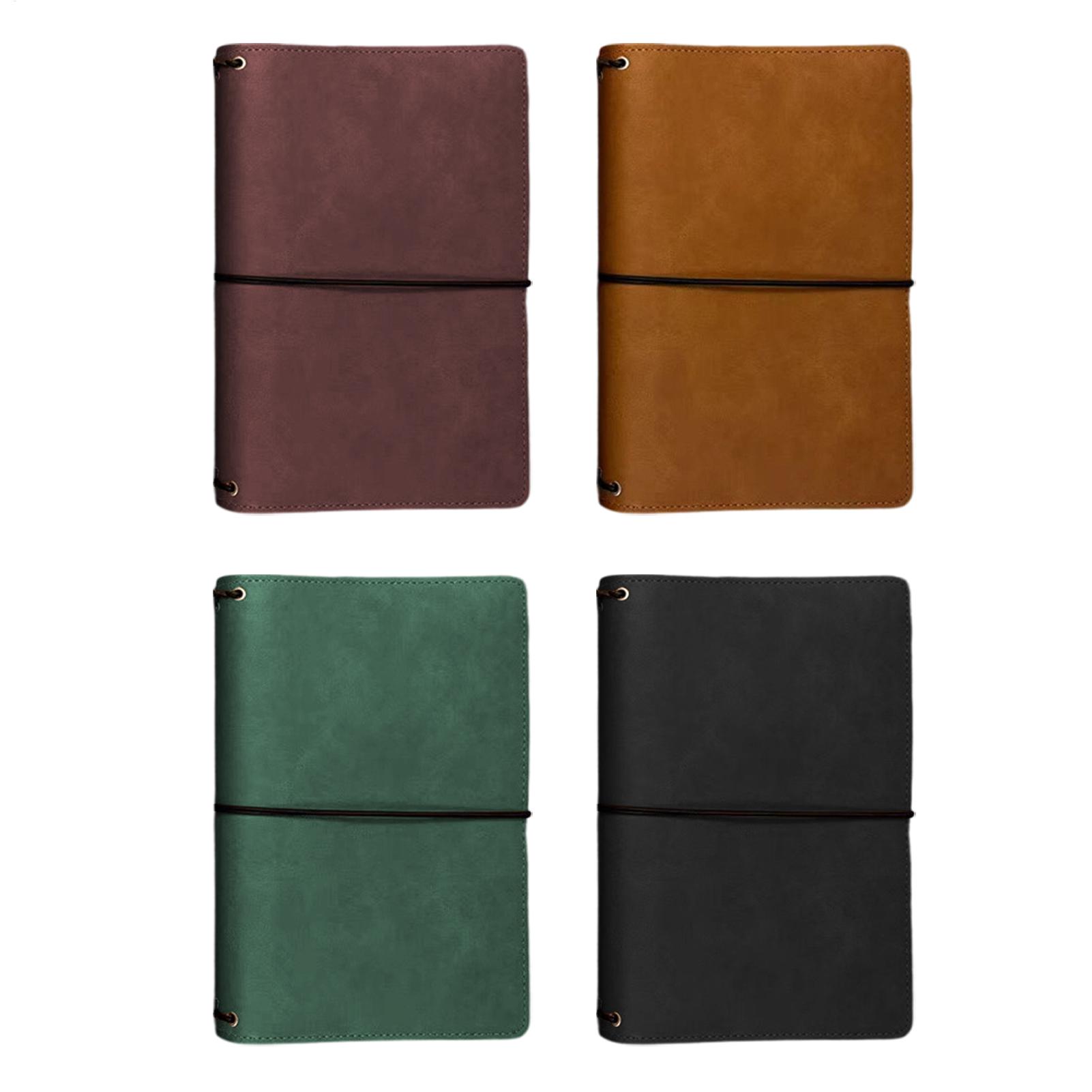 Laptop Sleeve - A5-journalhoes, vintage PU-leer, beschermhoes voor dagboek,