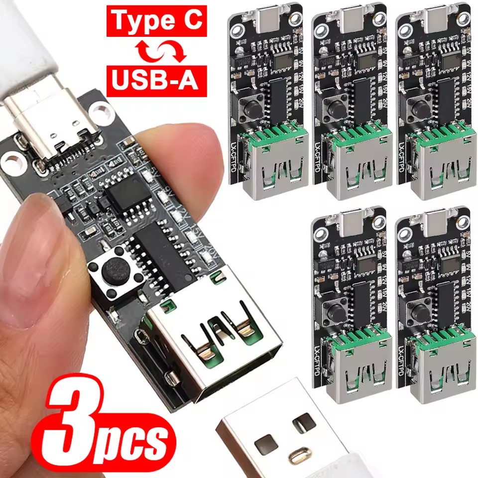 1-3 stuks USB-C 5A PD Trigger  - Usb C Hub recensie en prijs