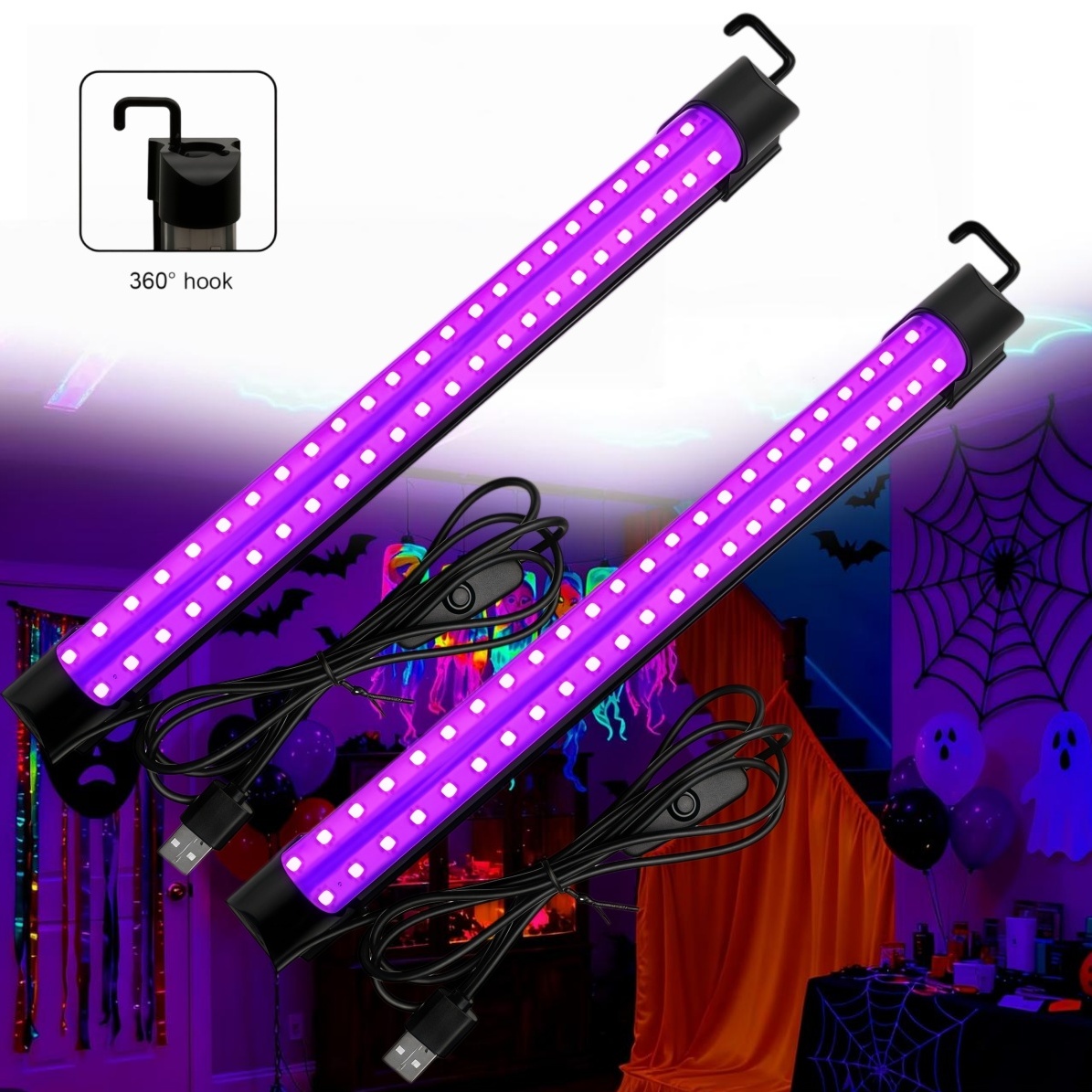Zwartlichtbuis 5W/10W USB-stek - Usb Hub recensie en prijs
