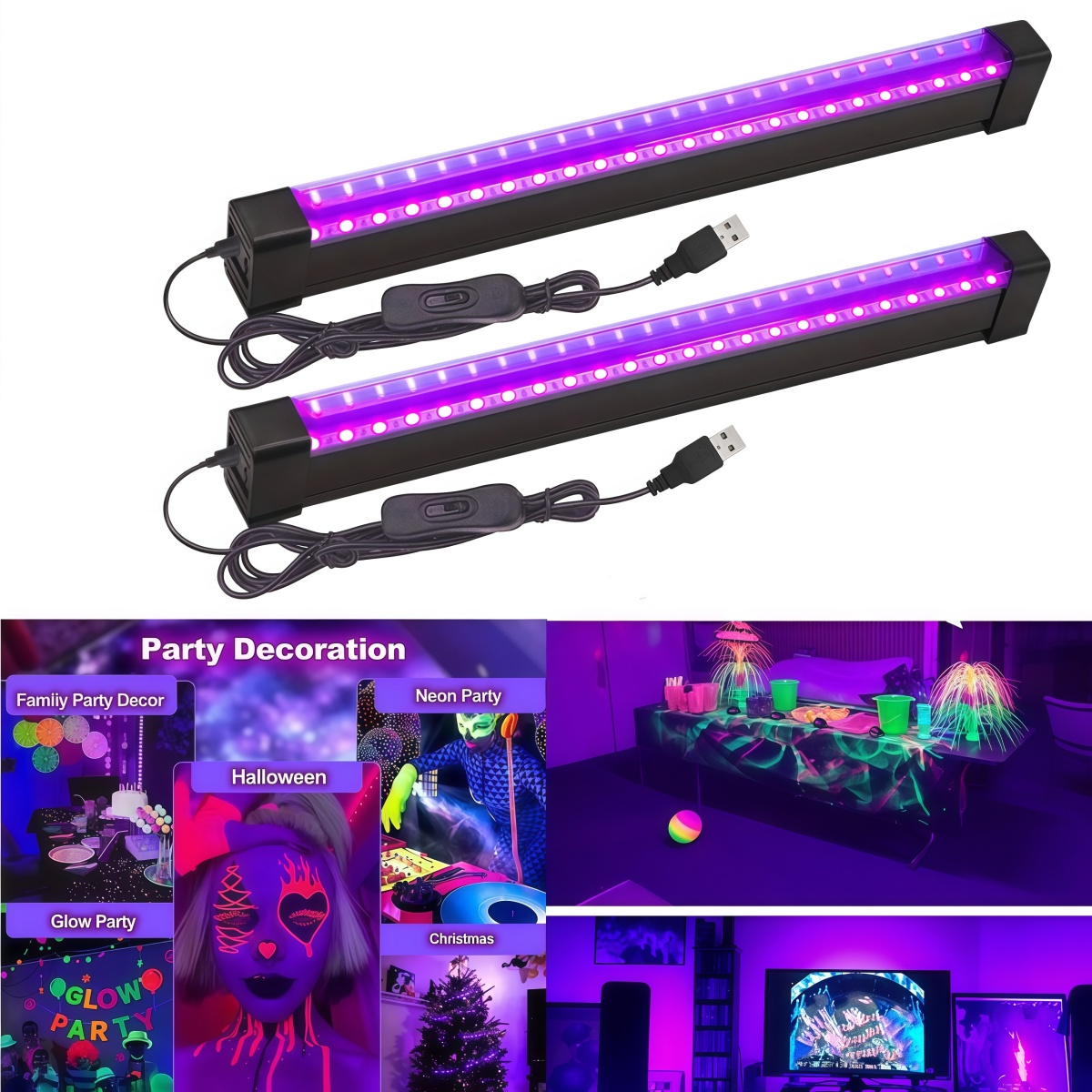 Zwartlichtbuis 5W/10W USB-stek - Usb Hub recensie en prijs