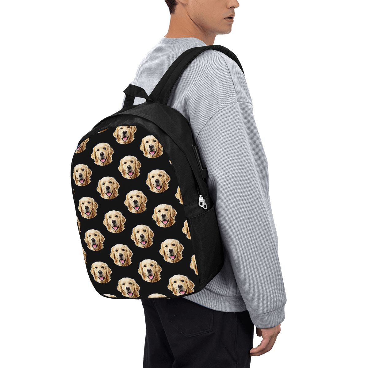 Grappige Golden Retriever Face - Laptop Bag recensie en prijs